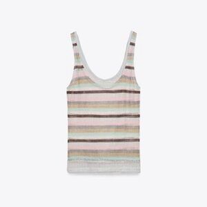 Zara multicolore top